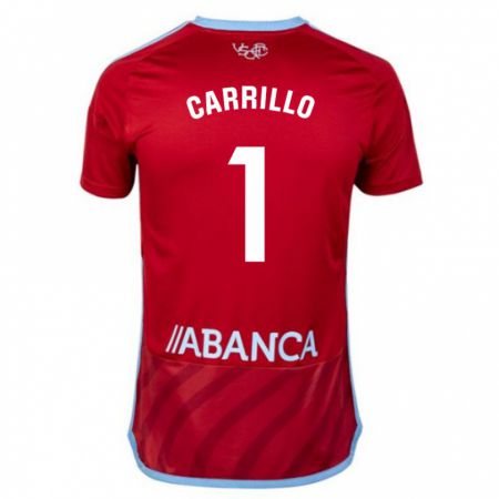 Kandiny Niño Camiseta Coke Carrillo #1 Rojo 2ª Equipación 2023/24 La Camisa Chile