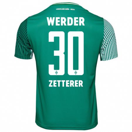 Kandiny Hombre Camiseta Michael Zetterer #30 Verde 1ª Equipación 2023/24 La Camisa Chile