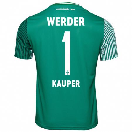 Kandiny Hombre Camiseta Ben Käuper #1 Verde 1ª Equipación 2023/24 La Camisa Chile