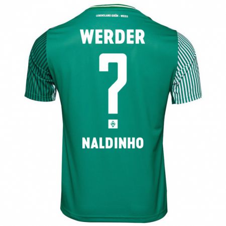 Kandiny Hombre Camiseta Naldinho #0 Verde 1ª Equipación 2023/24 La Camisa Chile