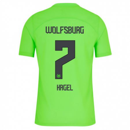 Kandiny Hombre Camiseta Chantal Hagel #7 Verde 1ª Equipación 2023/24 La Camisa Chile