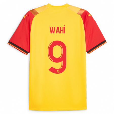 Kandiny Hombre Camiseta Elye Wahi #9 Amarillo 1ª Equipación 2023/24 La Camisa Chile