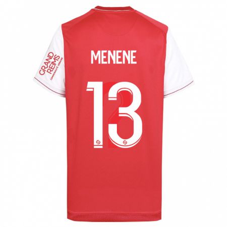 Kandiny Hombre Camiseta Meyong Menene #13 Rojo 1ª Equipación 2023/24 La Camisa Chile
