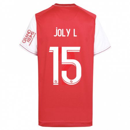 Kandiny Hombre Camiseta Lou Ann Joly #15 Rojo 1ª Equipación 2023/24 La Camisa Chile