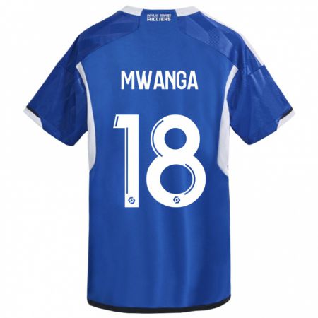 Kandiny Hombre Camiseta Junior Mwanga #18 Azul 1ª Equipación 2023/24 La Camisa Chile