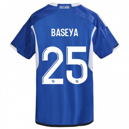 Kandiny Hombre Camiseta Steven Baseya #25 Azul 1ª Equipación 2023/24 La Camisa Chile