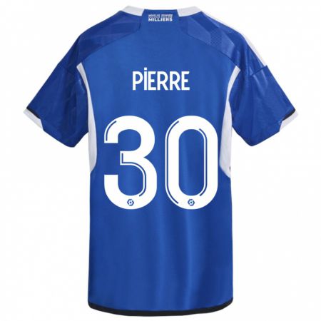 Kandiny Hombre Camiseta Alexandre Pierre #30 Azul 1ª Equipación 2023/24 La Camisa Chile