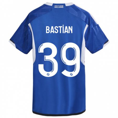 Kandiny Hombre Camiseta Maxime Bastian #39 Azul 1ª Equipación 2023/24 La Camisa Chile