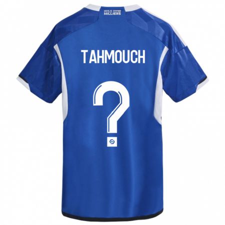 Kandiny Hombre Camiseta Mathieu Tahmouch #0 Azul 1ª Equipación 2023/24 La Camisa Chile
