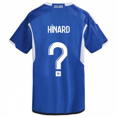 Kandiny Hombre Camiseta Noa Hinard #0 Azul 1ª Equipación 2023/24 La Camisa Chile