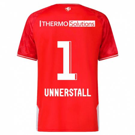 Kandiny Hombre Camiseta Lars Unnerstall #1 Rojo 1ª Equipación 2023/24 La Camisa Chile