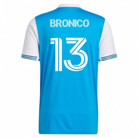 Kandiny Hombre Camiseta Brandt Bronico #13 Azul 1ª Equipación 2023/24 La Camisa Chile