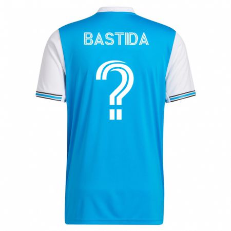 Kandiny Hombre Camiseta Juan Martinez-Bastida #0 Azul 1ª Equipación 2023/24 La Camisa Chile
