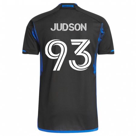 Kandiny Hombre Camiseta Judson #93 Azul Negro 1ª Equipación 2023/24 La Camisa Chile