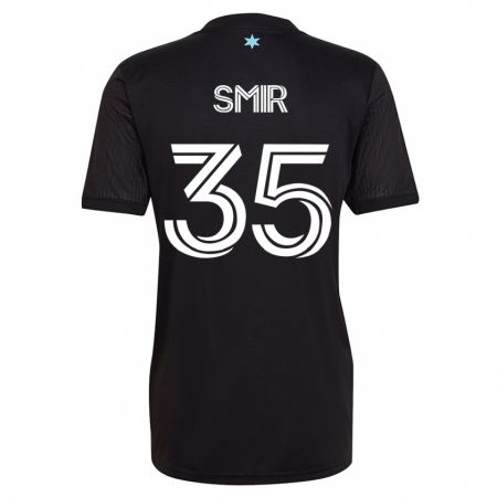 Kandiny Hombre Camiseta Alec Smir #35 Negro 1ª Equipación 2023/24 La Camisa Chile