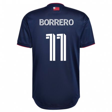 Kandiny Hombre Camiseta Dylan Borrero #11 Armada 1ª Equipación 2023/24 La Camisa Chile