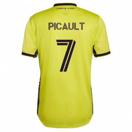 Kandiny Hombre Camiseta Fafà Picault #7 Amarillo 1ª Equipación 2023/24 La Camisa Chile