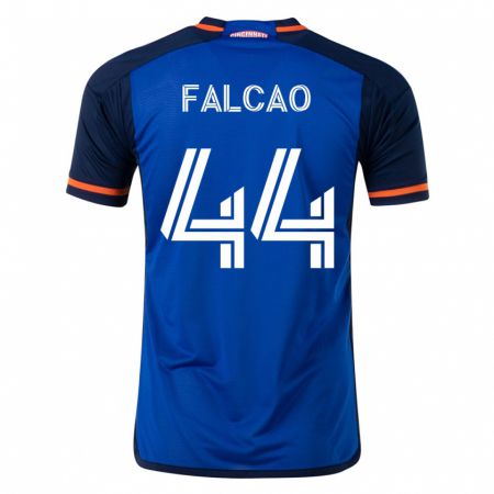 Kandiny Hombre Camiseta Kiano Falcao #44 Azul 1ª Equipación 2023/24 La Camisa Chile