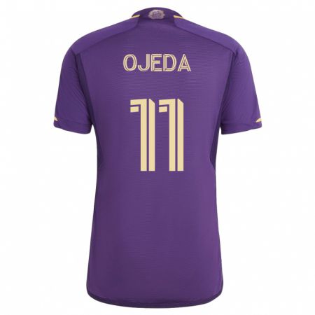 Kandiny Hombre Camiseta Martín Ojeda #11 Violeta 1ª Equipación 2023/24 La Camisa Chile