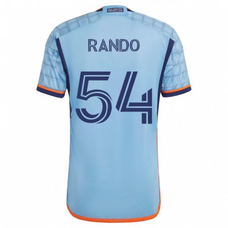 Kandiny Hombre Camiseta Alex Rando #54 Azul 1ª Equipación 2023/24 La Camisa Chile