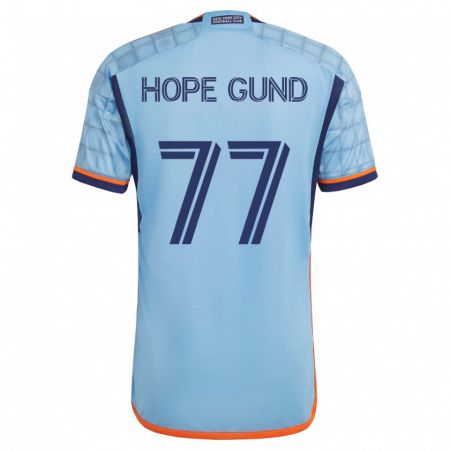 Kandiny Hombre Camiseta Rio Hope-Gund #77 Azul 1ª Equipación 2023/24 La Camisa Chile