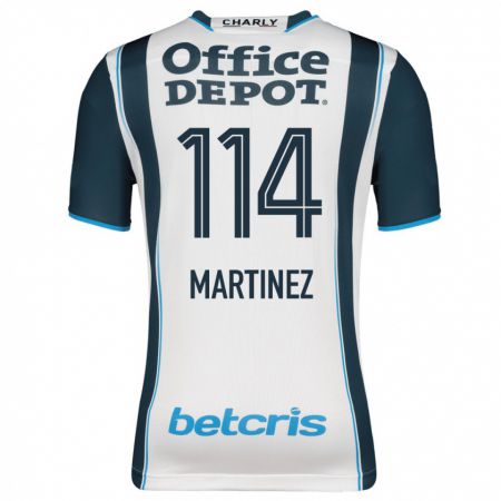 Kandiny Hombre Camiseta Jesús Martínez #114 Armada 1ª Equipación 2023/24 La Camisa Chile
