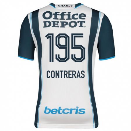 Kandiny Hombre Camiseta Ari Contreras #195 Armada 1ª Equipación 2023/24 La Camisa Chile