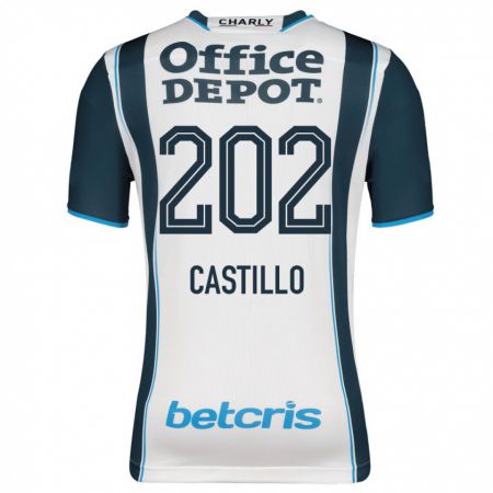 Kandiny Hombre Camiseta José Castillo #202 Armada 1ª Equipación 2023/24 La Camisa Chile