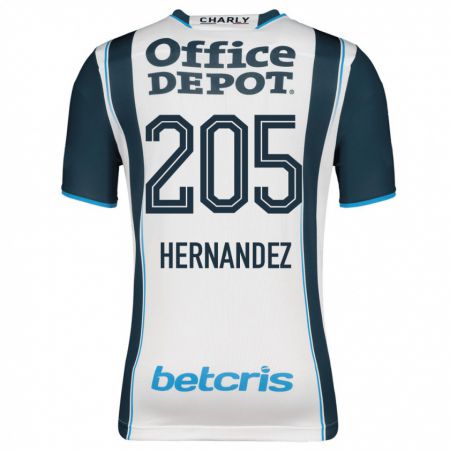 Kandiny Hombre Camiseta Sergio Hernández #205 Armada 1ª Equipación 2023/24 La Camisa Chile