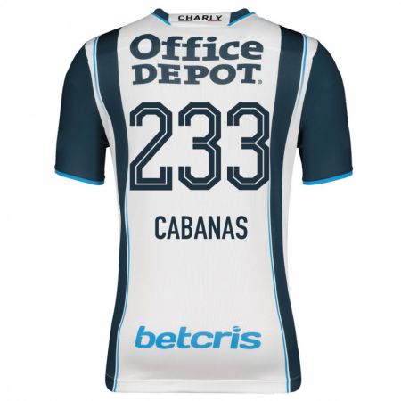 Kandiny Hombre Camiseta Mauricio Cabañas #233 Armada 1ª Equipación 2023/24 La Camisa Chile