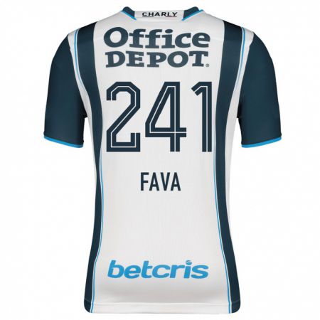 Kandiny Hombre Camiseta Marco Fava #241 Armada 1ª Equipación 2023/24 La Camisa Chile