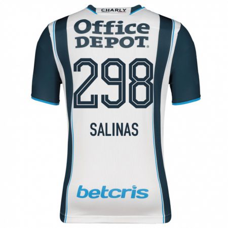 Kandiny Hombre Camiseta Jesús Salinas #298 Armada 1ª Equipación 2023/24 La Camisa Chile