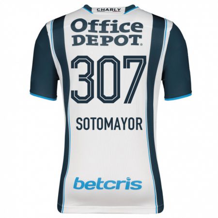 Kandiny Hombre Camiseta Jacob Sotomayor #307 Armada 1ª Equipación 2023/24 La Camisa Chile