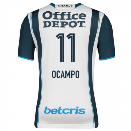 Kandiny Hombre Camiseta Mónica Ocampo #11 Armada 1ª Equipación 2023/24 La Camisa Chile