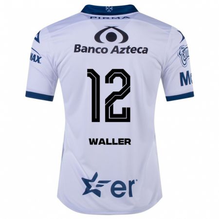 Kandiny Hombre Camiseta Facundo Waller #12 Blanco 1ª Equipación 2023/24 La Camisa Chile