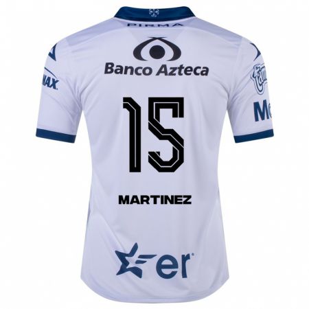 Kandiny Hombre Camiseta Guillermo Martínez #15 Blanco 1ª Equipación 2023/24 La Camisa Chile