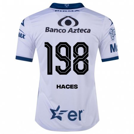 Kandiny Hombre Camiseta Daniel Haces #198 Blanco 1ª Equipación 2023/24 La Camisa Chile