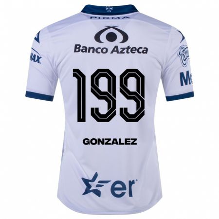 Kandiny Hombre Camiseta Samuel González #199 Blanco 1ª Equipación 2023/24 La Camisa Chile