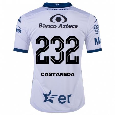Kandiny Hombre Camiseta Ángel Castañeda #232 Blanco 1ª Equipación 2023/24 La Camisa Chile