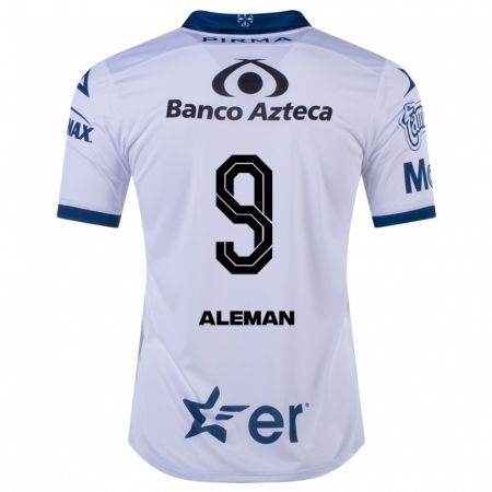 Kandiny Hombre Camiseta Nelly Alemán #9 Blanco 1ª Equipación 2023/24 La Camisa Chile