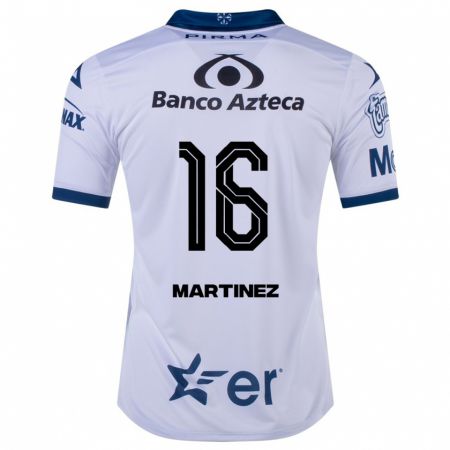 Kandiny Hombre Camiseta Dulce Martínez #16 Blanco 1ª Equipación 2023/24 La Camisa Chile