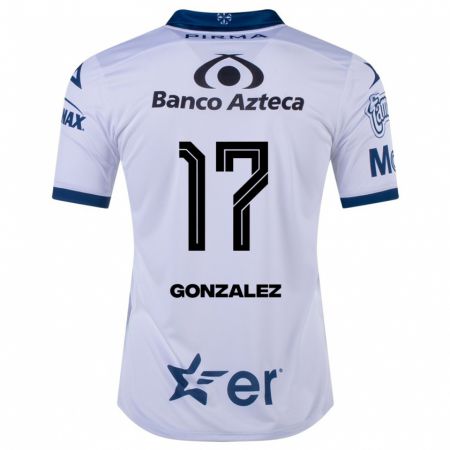 Kandiny Hombre Camiseta Andrea González #17 Blanco 1ª Equipación 2023/24 La Camisa Chile