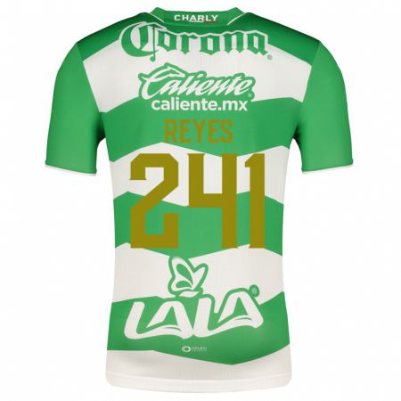 Kandiny Hombre Camiseta Julio Reyes #241 Verde 1ª Equipación 2023/24 La Camisa Chile