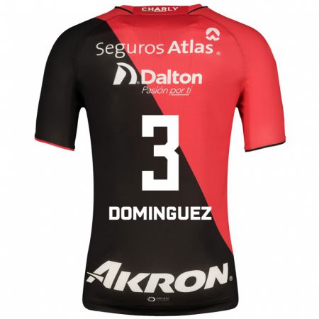 Kandiny Hombre Camiseta Idekel Domínguez #3 Negro 1ª Equipación 2023/24 La Camisa Chile