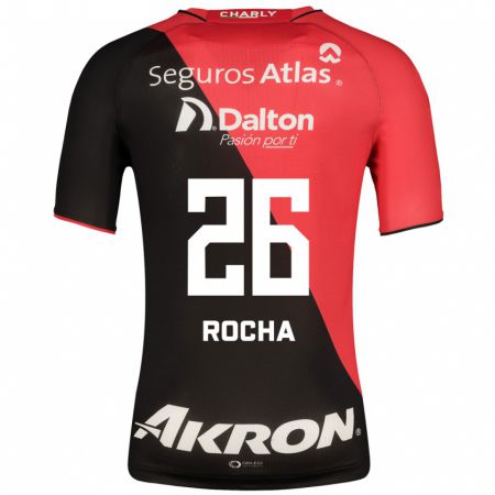 Kandiny Hombre Camiseta Aldo Rocha #26 Negro 1ª Equipación 2023/24 La Camisa Chile