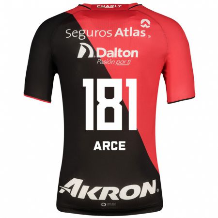 Kandiny Hombre Camiseta Edson Arce #181 Negro 1ª Equipación 2023/24 La Camisa Chile