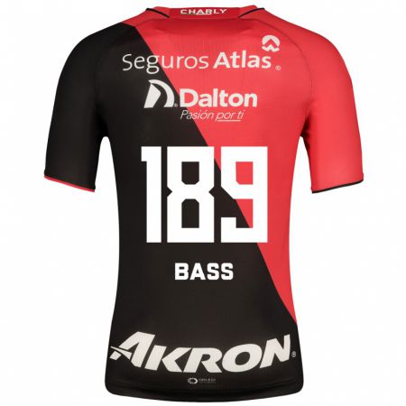 Kandiny Hombre Camiseta Abraham Bass #189 Negro 1ª Equipación 2023/24 La Camisa Chile