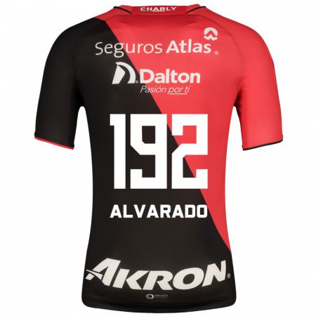 Kandiny Hombre Camiseta Daniel Alvarado #192 Negro 1ª Equipación 2023/24 La Camisa Chile