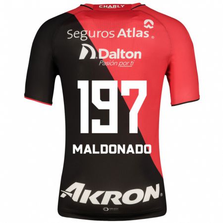 Kandiny Hombre Camiseta Leonardo Pérez Maldonado #197 Negro 1ª Equipación 2023/24 La Camisa Chile