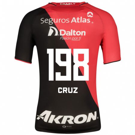 Kandiny Hombre Camiseta Carlos Cruz #198 Negro 1ª Equipación 2023/24 La Camisa Chile